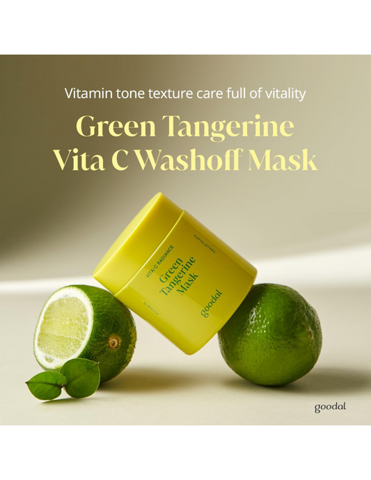 GOODAL Vit-C Radiance Green Tangerine Mask - Unique Bunny