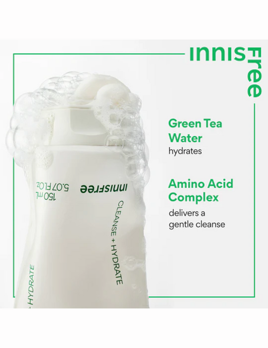 Innisfree Green Tea Amino Hydrating Cleansing Foam