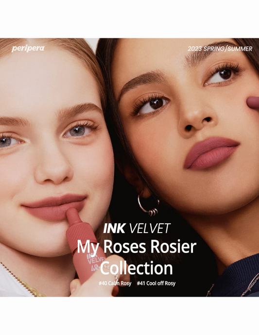 Peripera Ink Velvet Lip Tint | My Roses Rosier Collection