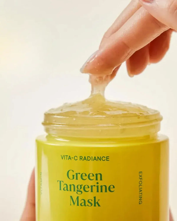 のん　goodal GREEN TANGERINE VITA-C マスク GOODAL Vita-C Radiance Green Tangerine Mask | Unique Bunny