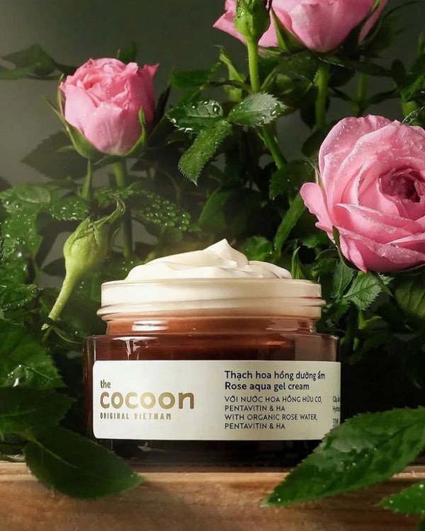 The Cocoon Rose Aqua Gel Cream | Unique Bunny