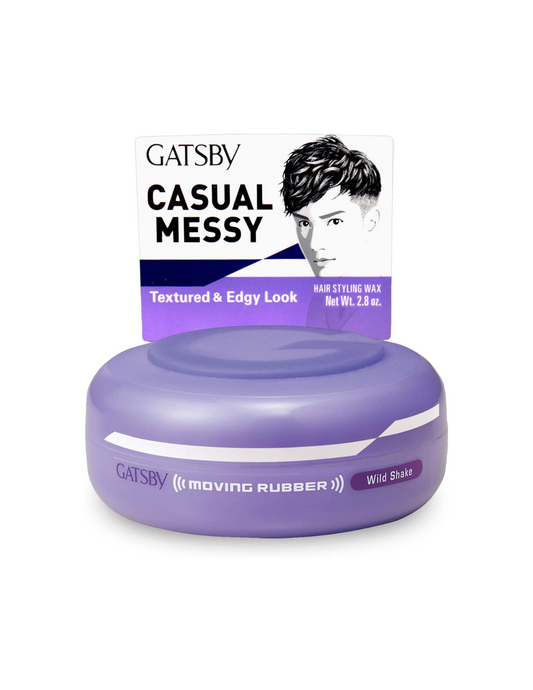 Gatsby Moving Rubber Wild Shake Hair Wax