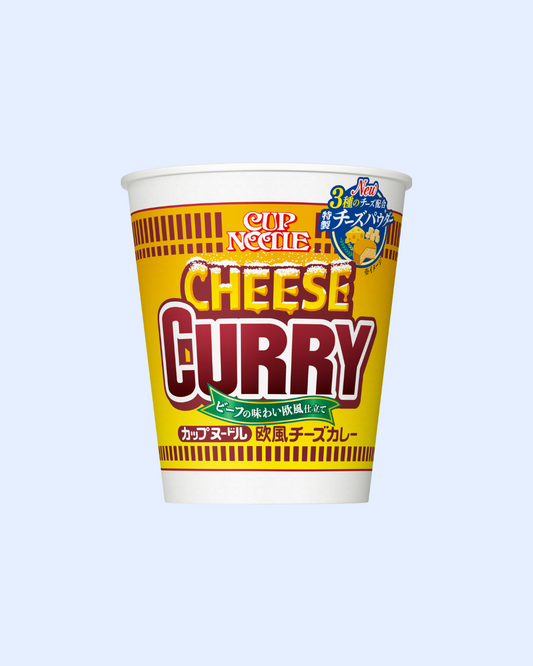 Nissin European Cheese & Curry Cup Noodle - Unique Bunny
