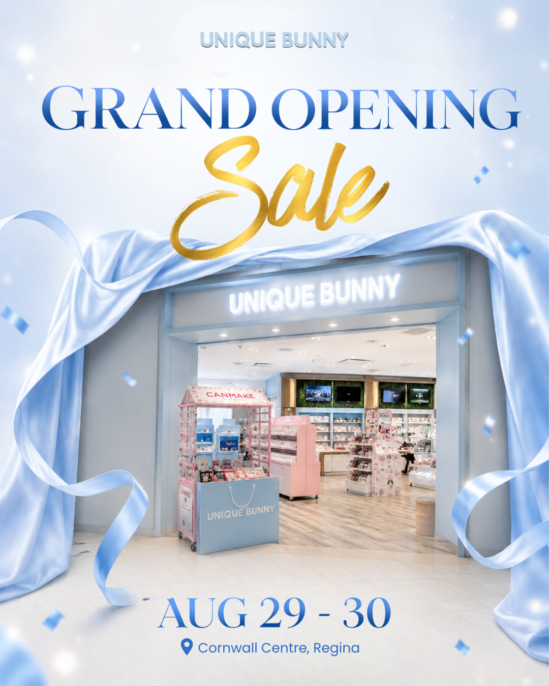  Unique Bunny is Coming to Cornwall Centre! 