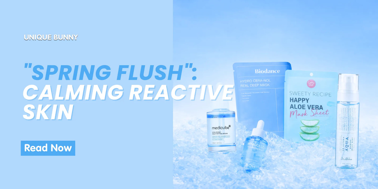 Cooling the April Flush: Managing Seasonal Redness - Unique Bunny