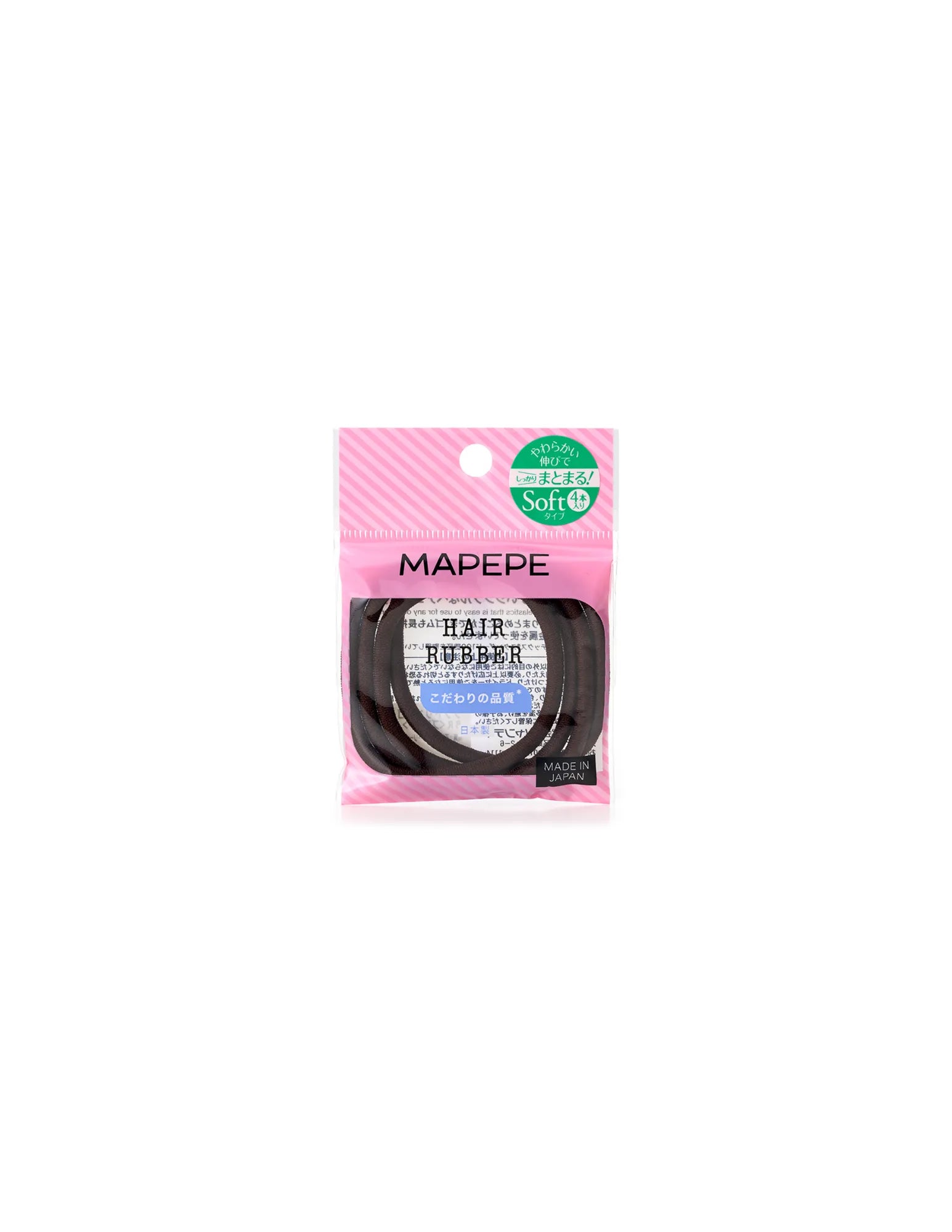 Mapepe Soft Hair Rubber 4PCS - Unique Bunny