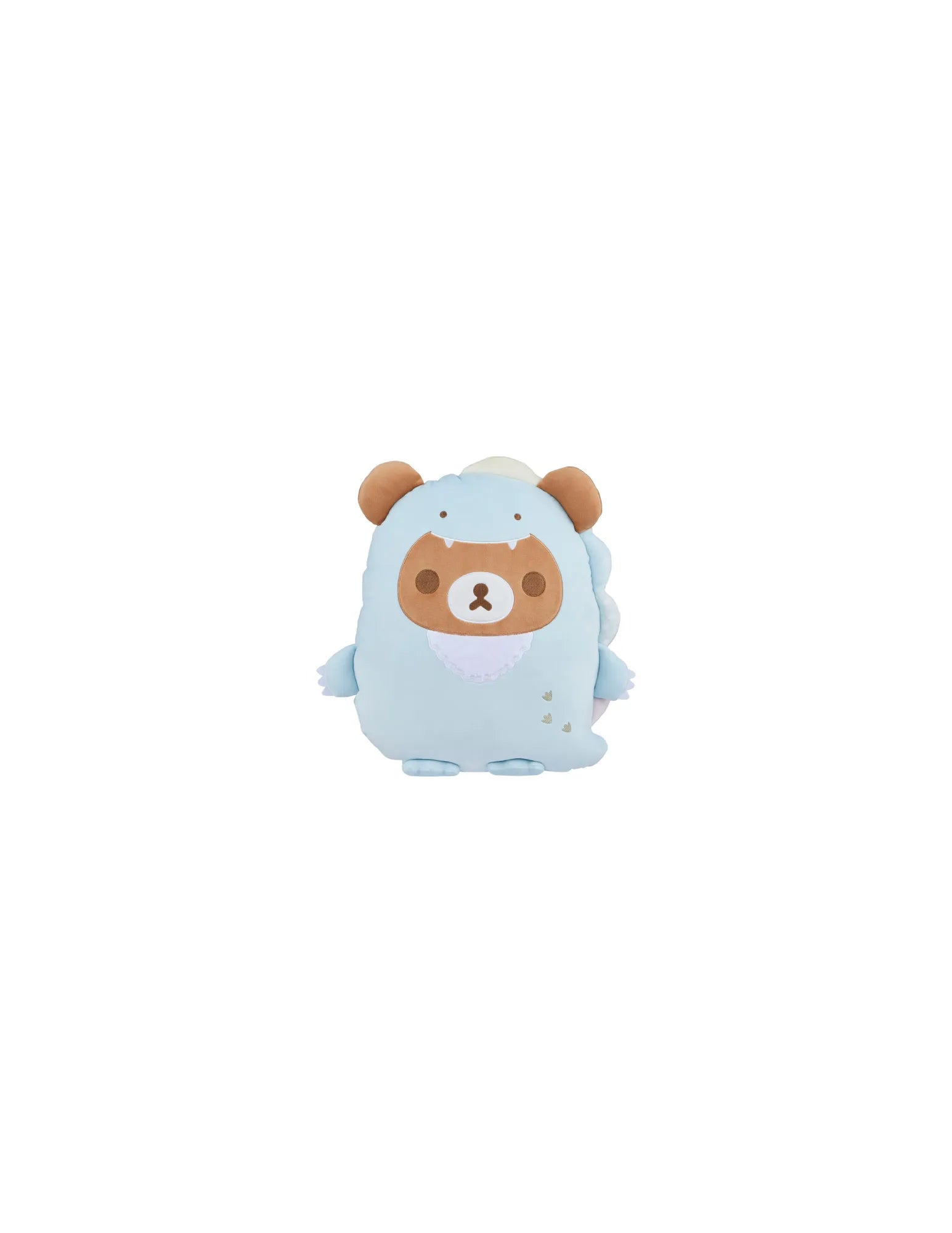 San-X Kogumachan Plays with Dino Flat Mochi Plush - Unique Bunny