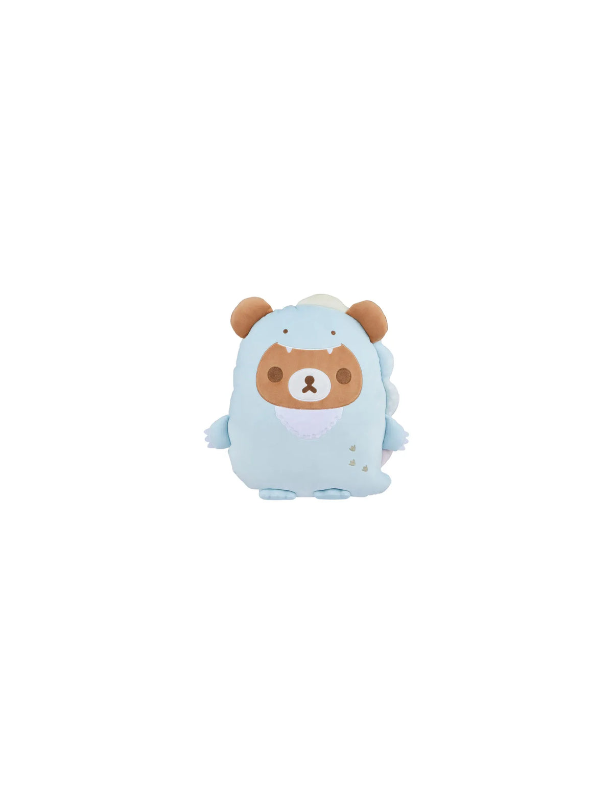 San-X Kogumachan Plays with Dino Flat Mochi Plush - Unique Bunny