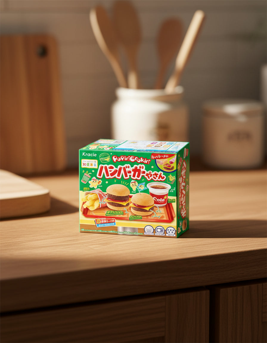 Kracie Popin Cookin DIY Hamburger Candy - Unique Bunny