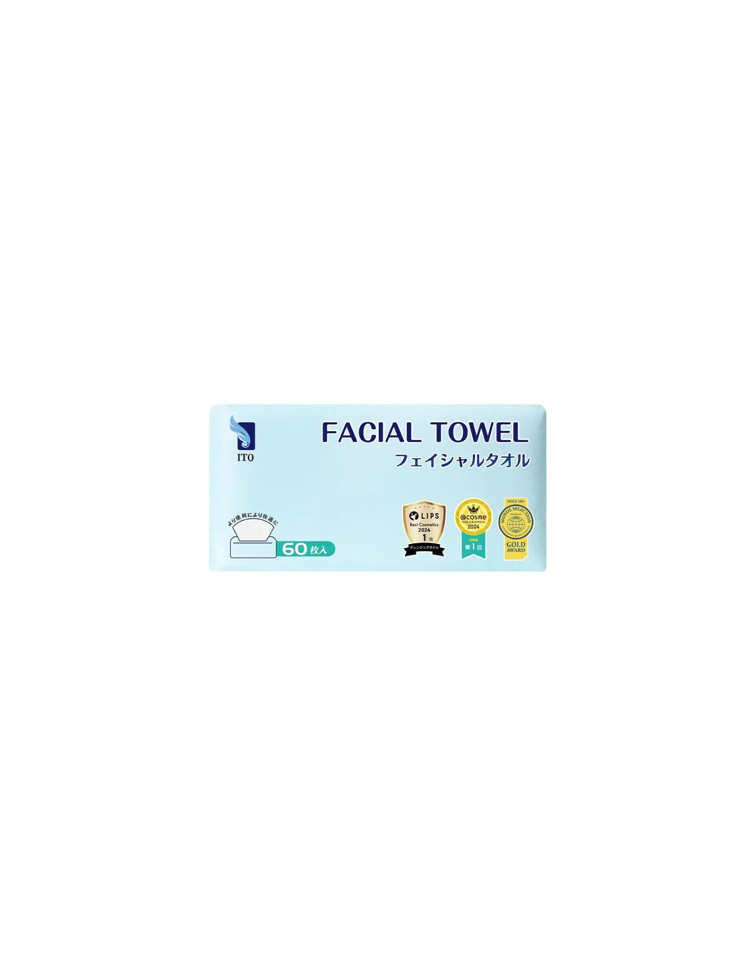 ITO Facial Towel 60PCS - Unique Bunny