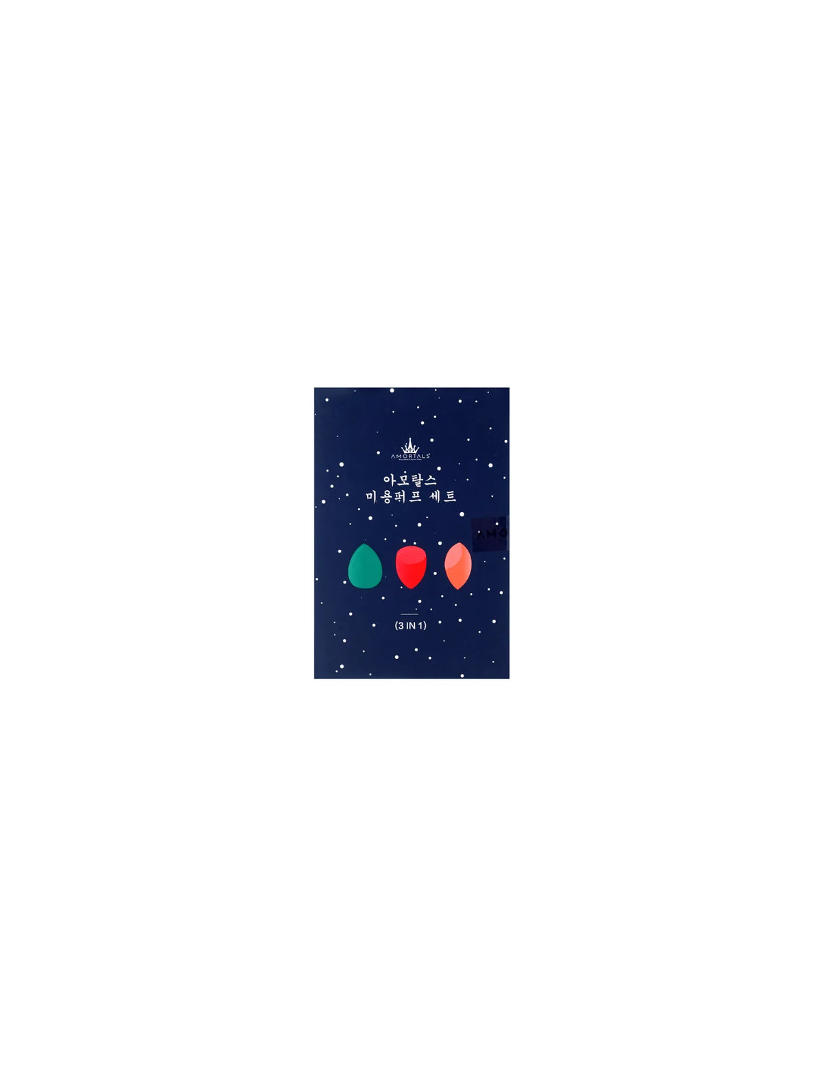 AMORTALS Starry Sky Beauty Blender Set 3-in-1 - Unique Bunny