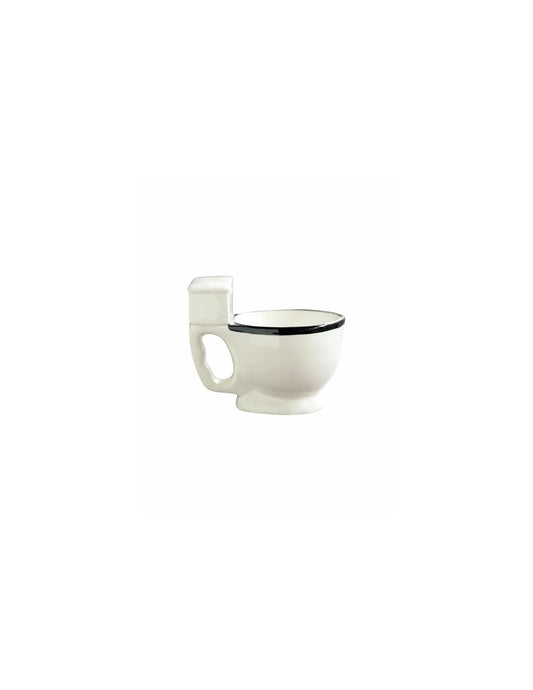 Ceramic Toilet Mug - Unique Bunny