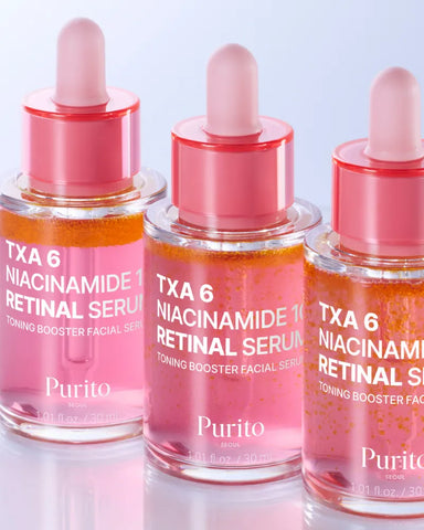 Purito TXA 6 烟酰胺 10 视黄醛精华液