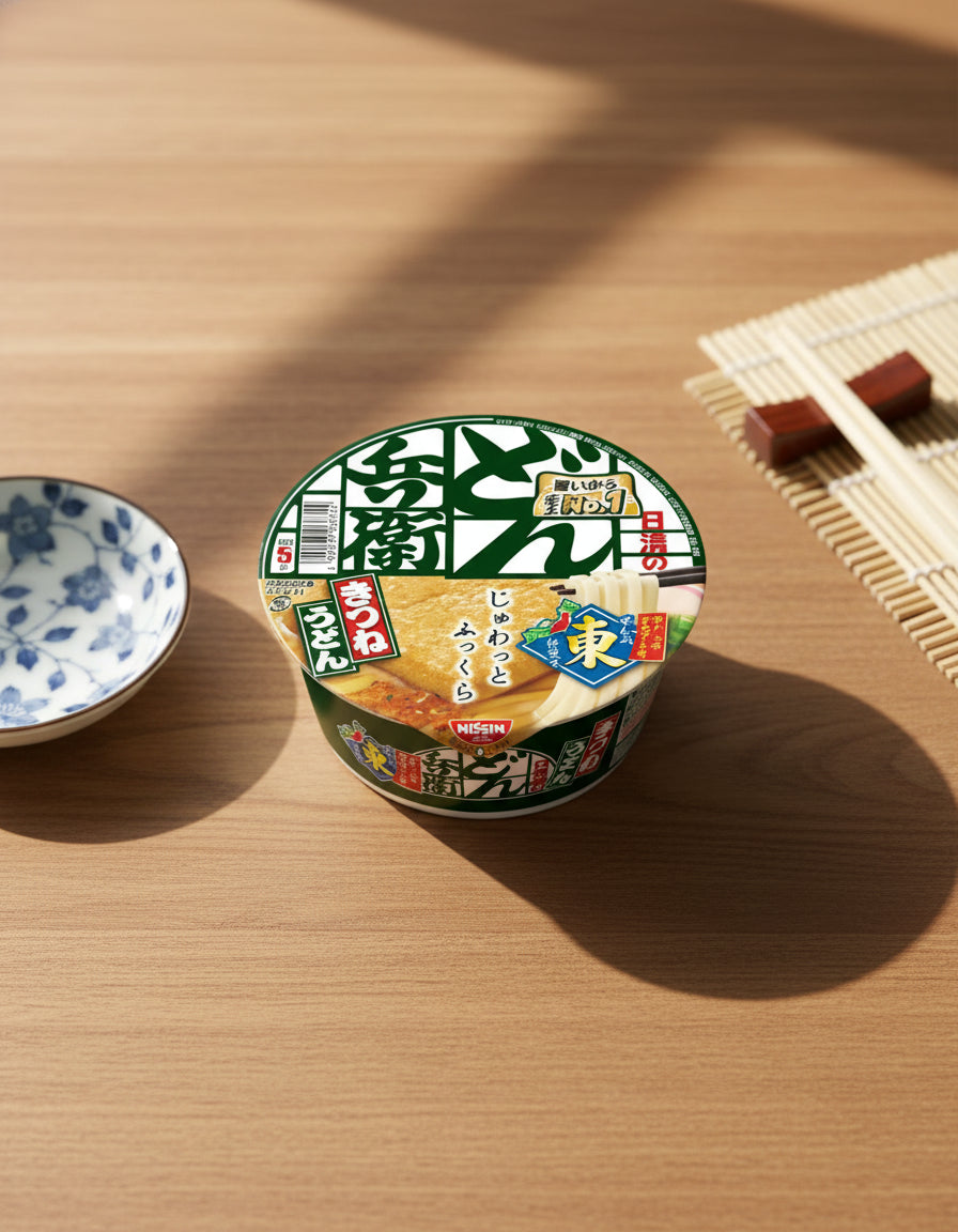 Nissin Donbei Kitsune Instant Japanese Udon - Unique Bunny