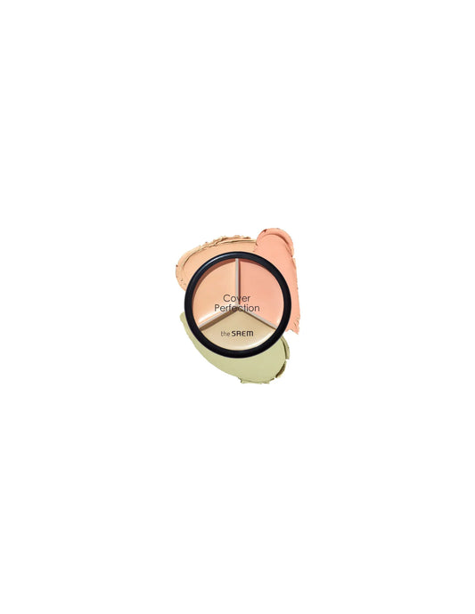 The Saem Cover Perfection Triple Pot Concealer - Unique Bunny