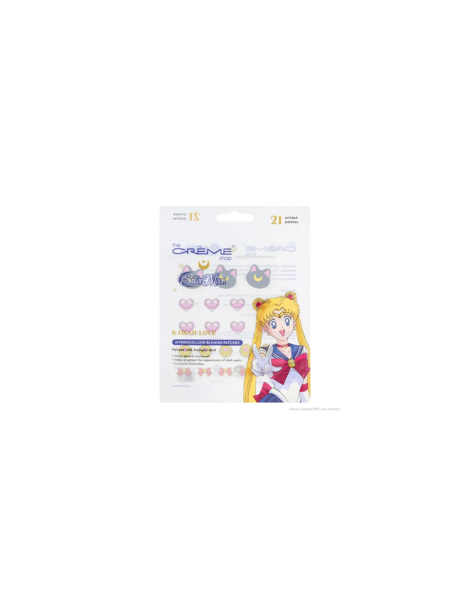 The Crème Shop x Pretty Guardian Sailor Moon Kawaii Love Hydrocolloid Blemish Patches - Unique Bunny
