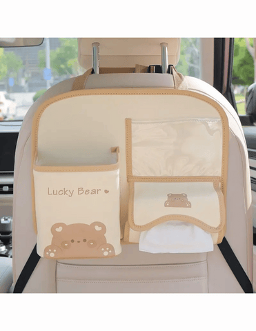 Car Back Seat Organizer - Unique Bunny