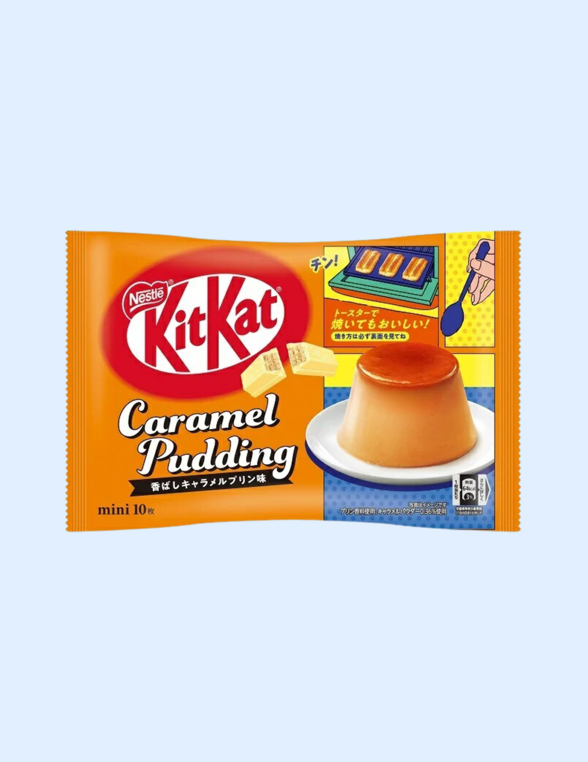 KitKat Caramel Pudding