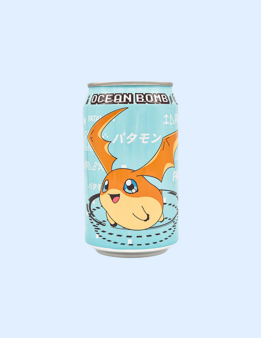 Ocean Bomb x Digimon Sparkling Water