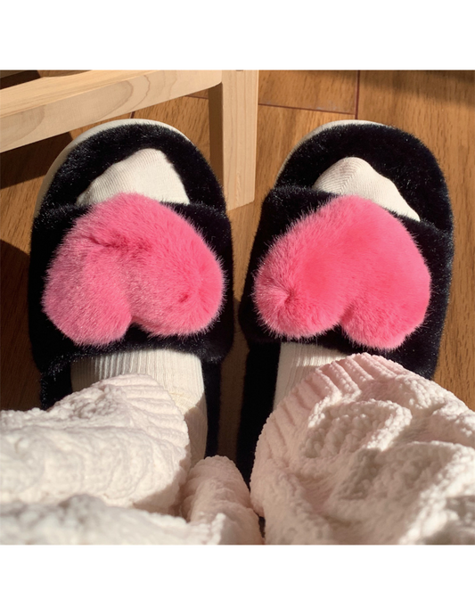 Fluffy House Slippers - Unique Bunny