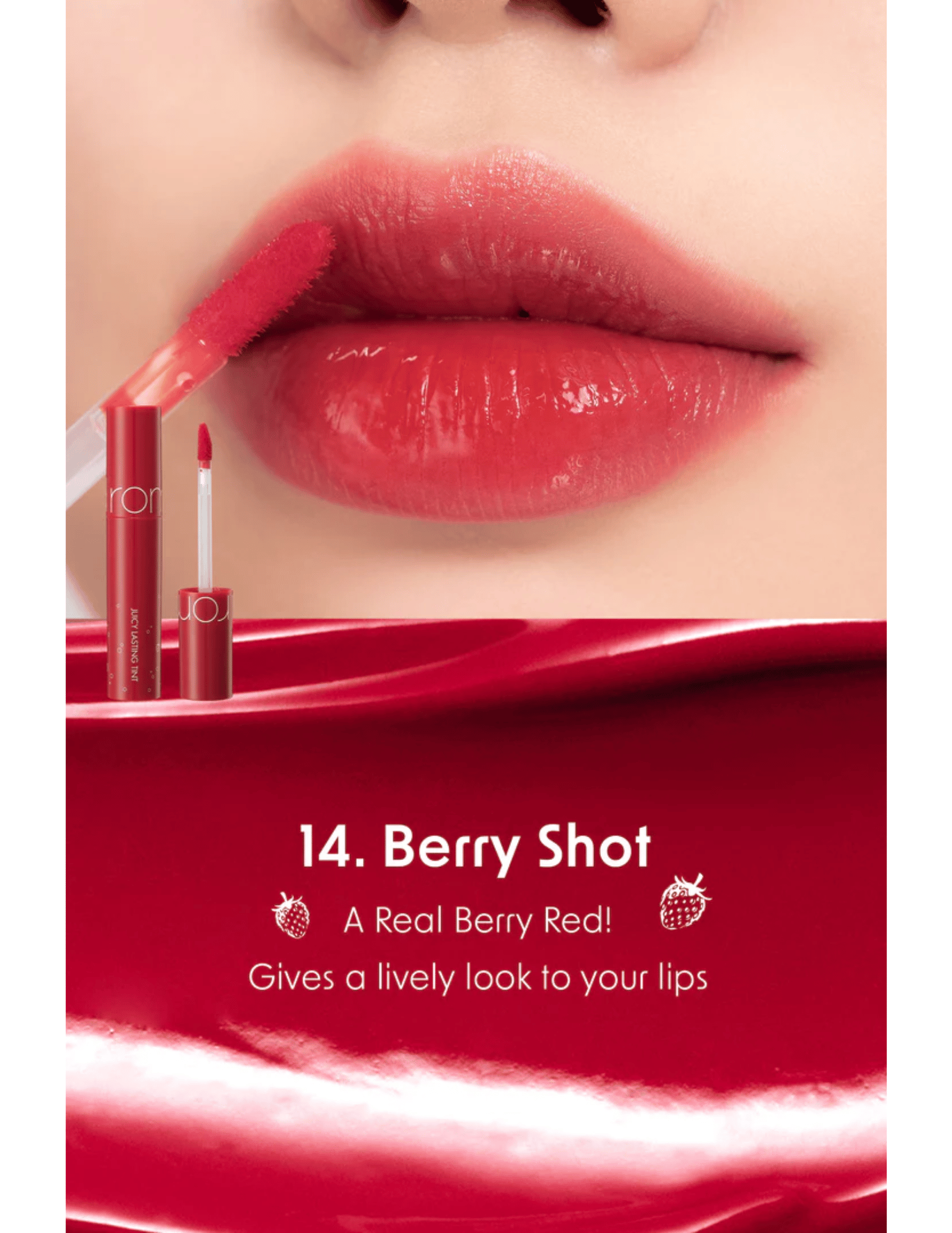 Romand Juicy Lasting Tint Sparkling Series - Unique Bunny