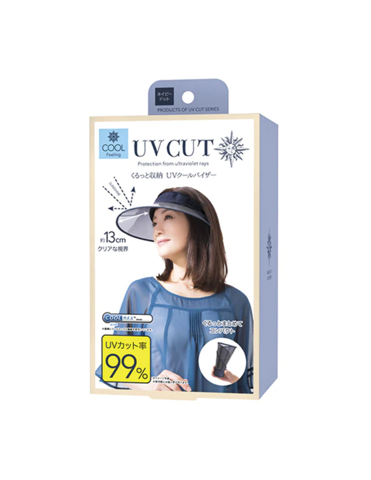 Sun Family Wrap-Around Cool UV Visor