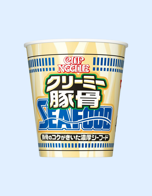 Nissin Creamy Seafood Tonkotsu Cup Noodle