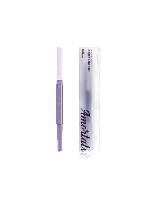 AMORTALS Double-Head Eyebrow Razor - Unique Bunny