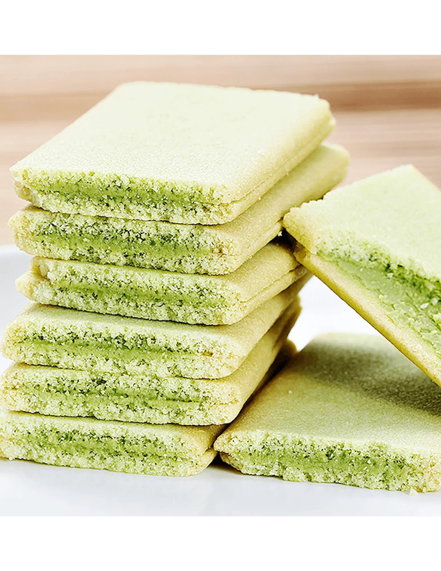 Sanritsu Couque D'asses Lange de Chat Biscuit Matcha - Unique Bunny
