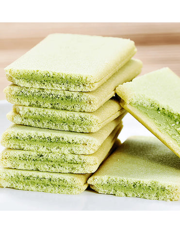 Sanritsu Couque D'asses Lange de Chat Biscuit Matcha - Unique Bunny