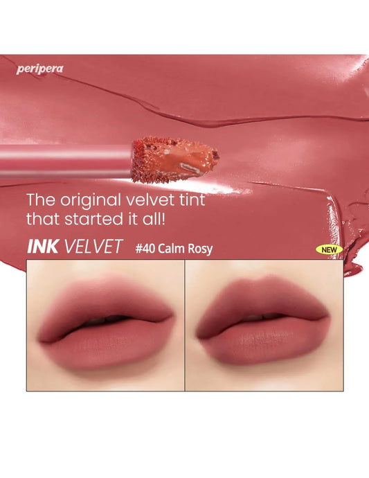 Peripera Ink Velvet Lip Tint | My Roses Rosier Collection - Unique Bunny