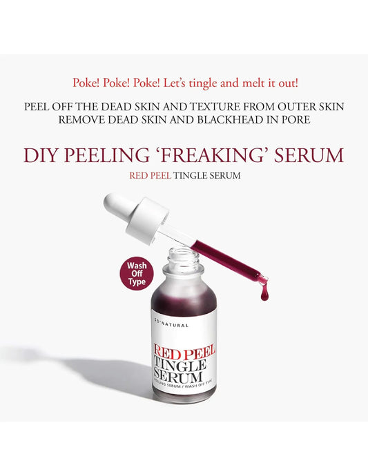 So Natural Red Peel Tingle Serum - Unique Bunny