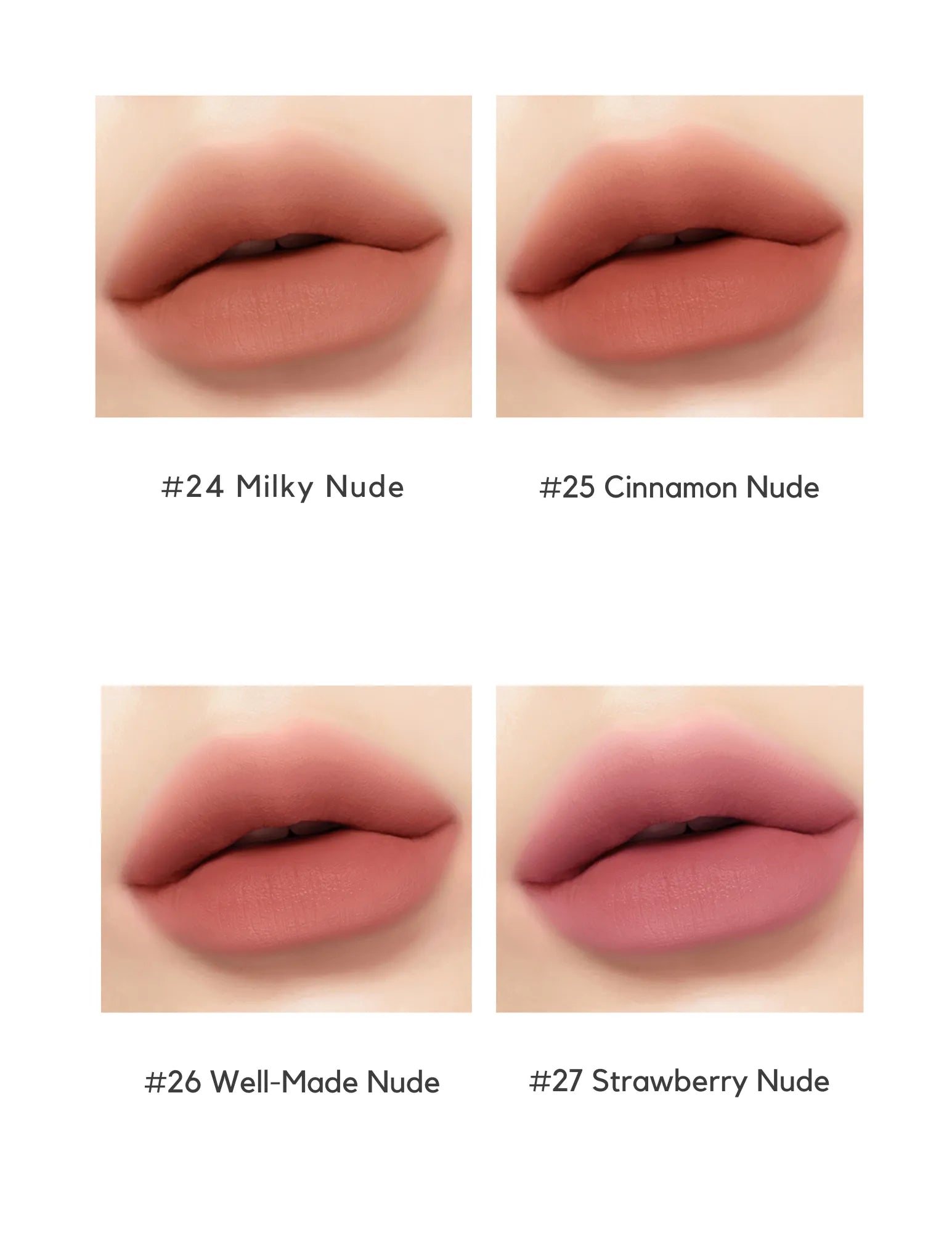 Peripera Ink Velvet Lip Tint | Nude Collection - Unique Bunny