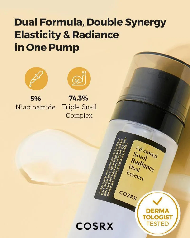 COSRX Advanced Snail Radiance Dual Essence