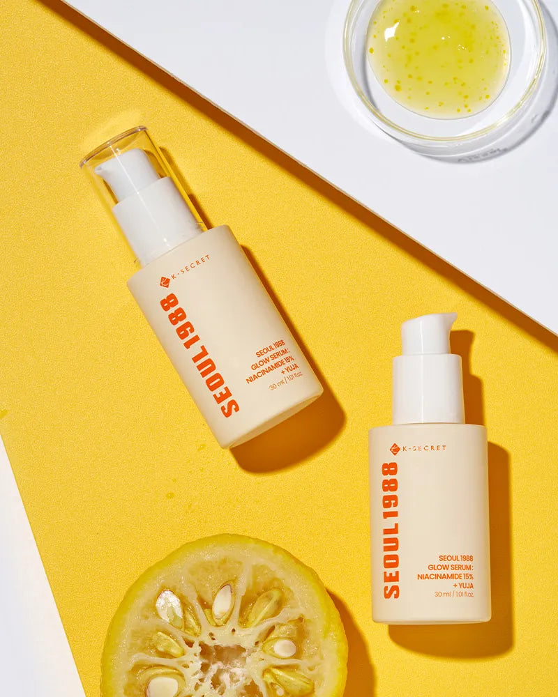 K-SECRET SEOUL 1988 Glow Serum: Niacinamide 15% + Yuja