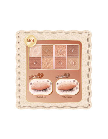 Canmake Petit Palette Eyes | Matte - Unique Bunny