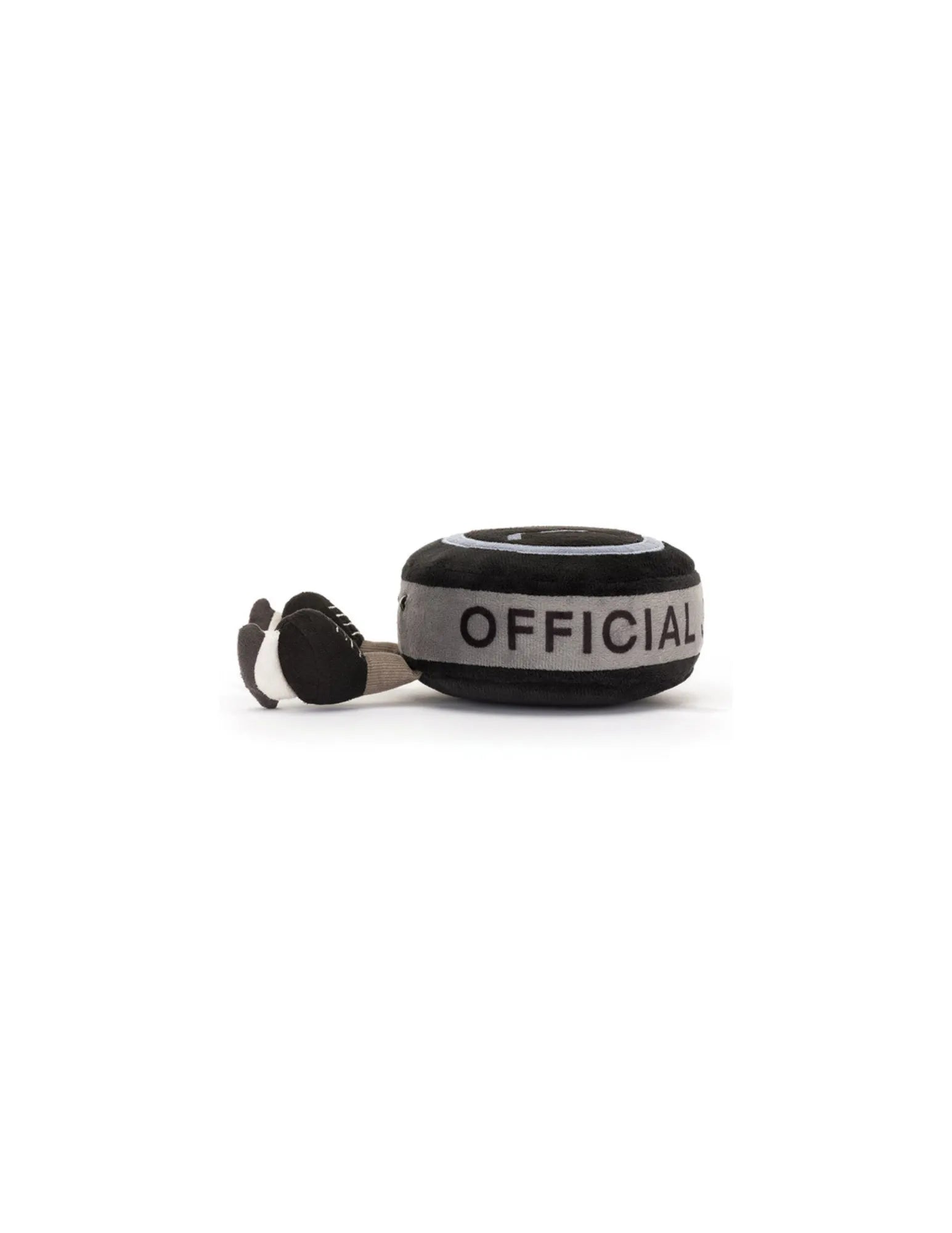 Jellycat Amuseables Sports Ice Hockey Puck - Unique Bunny