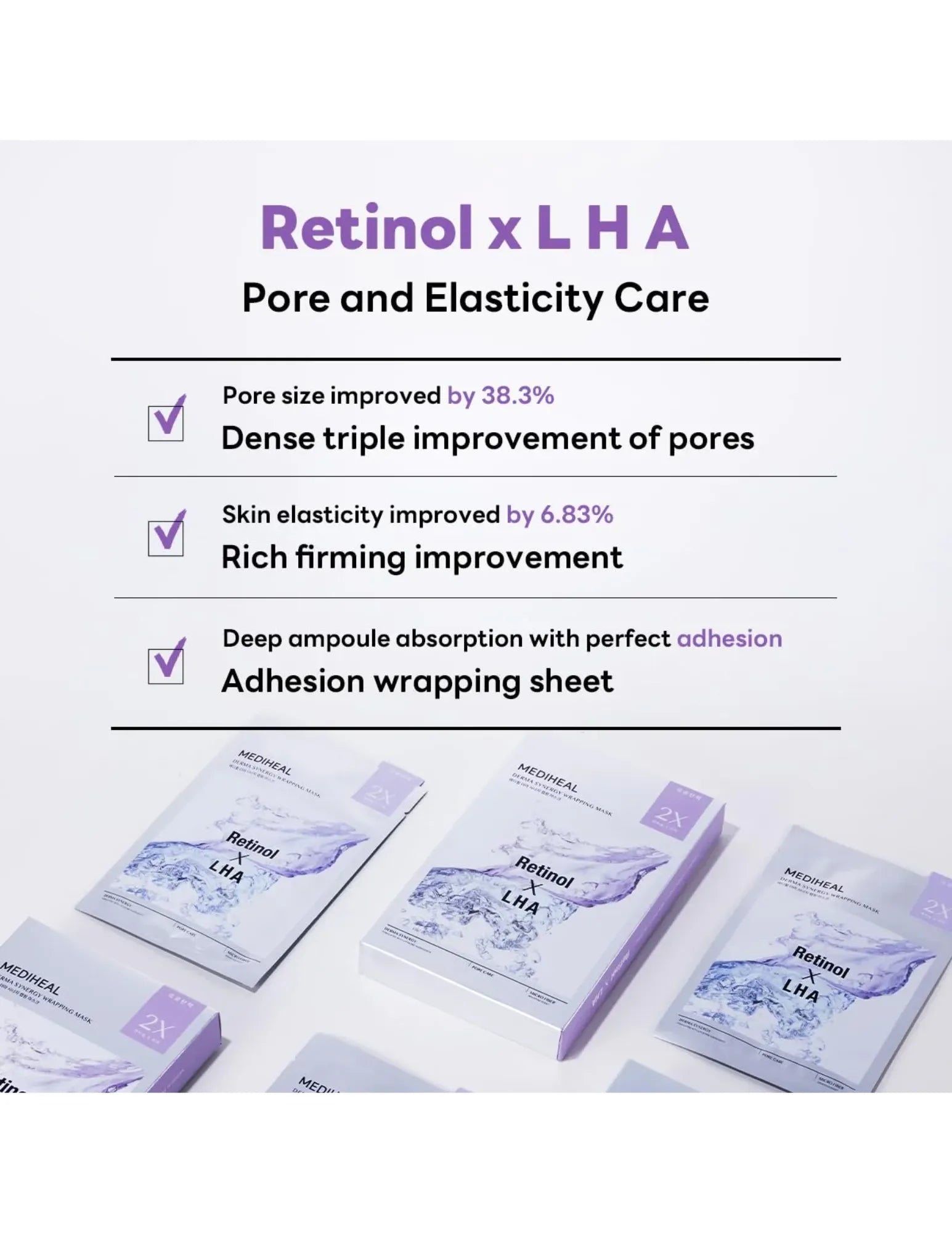 Mediheal Derma Synergy Wrapping Mask Pore - Unique Bunny