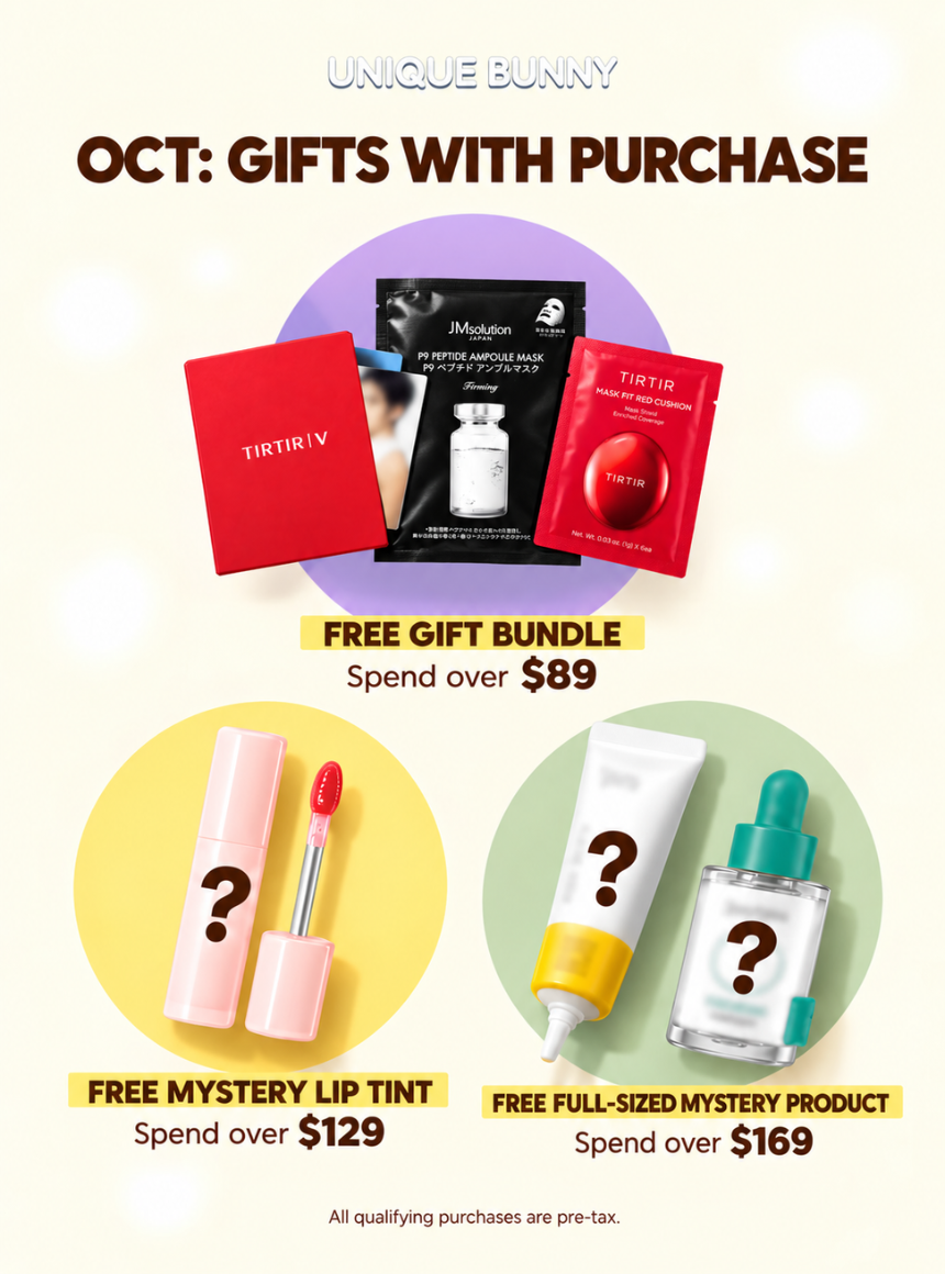 2026 October Free Gift - Unique Bunny