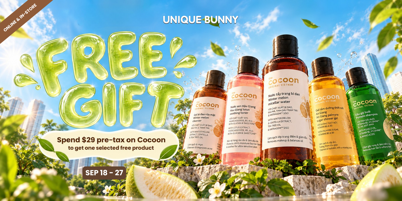 2026 Sep Cocoon Promo - Unique Bunny