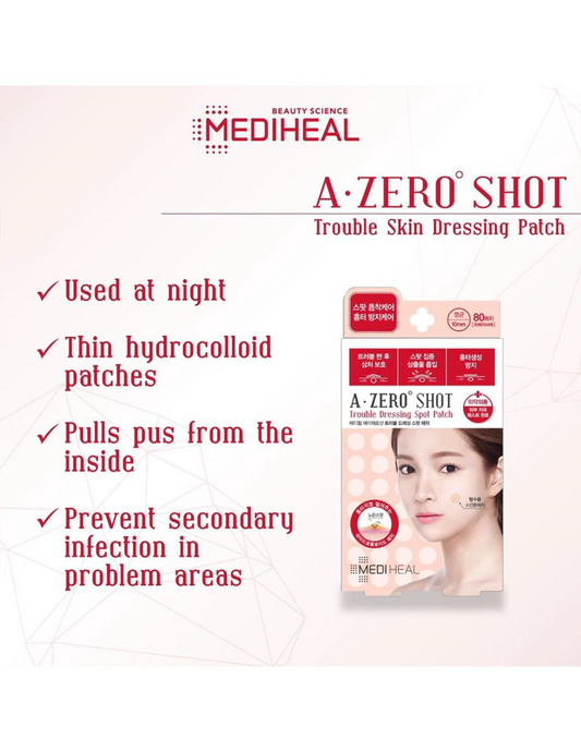 Mediheal A-Zero Shot Trouble Dressing Spot Patch