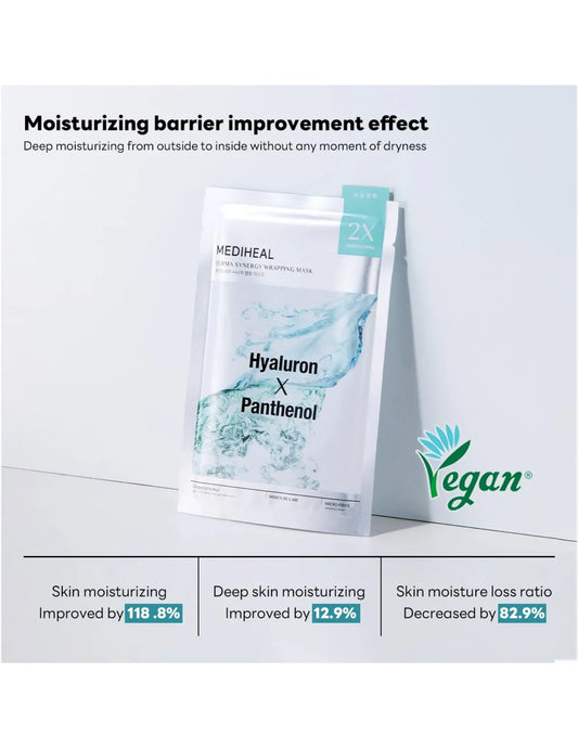Mediheal Derma Synergy Wrapping Mask Moisture - Unique Bunny
