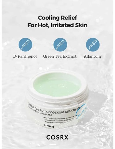 COSRX Hydrium Green Tea Aqua Soothing Gel - Unique Bunny