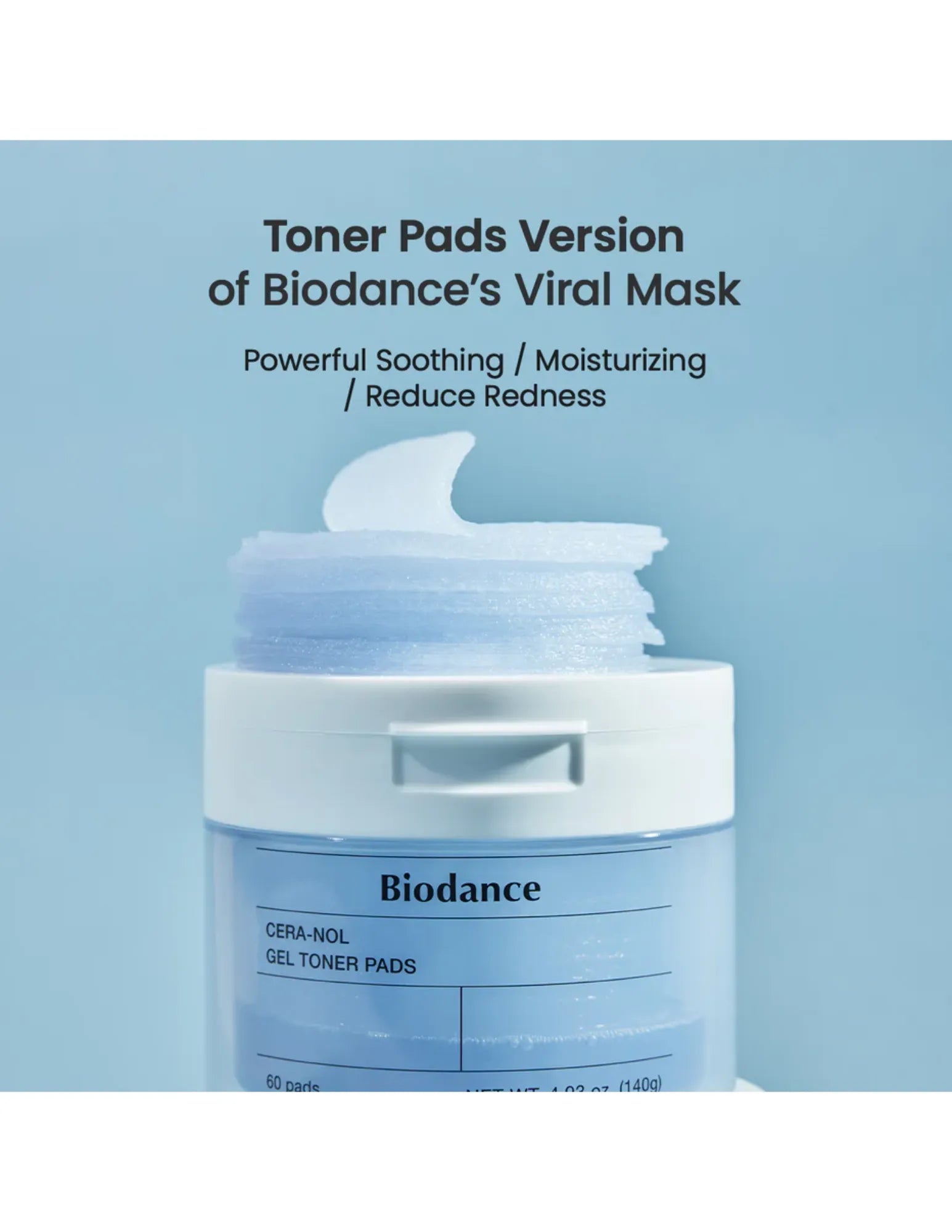 Biodance Cera-nol Gel Toner Pads - Unique Bunny