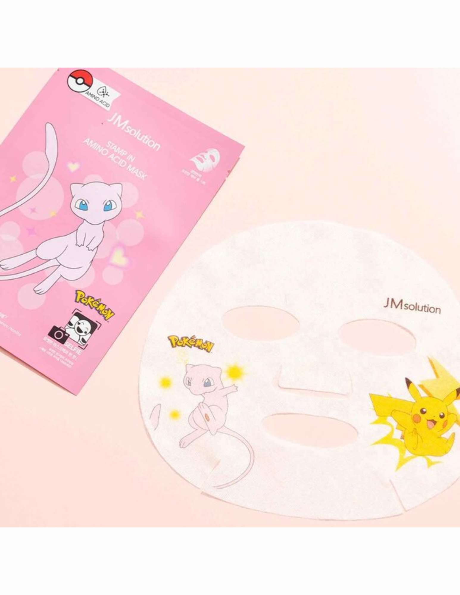 JMsolution x Pokemon Stamp In Amino Acid Mask - Unique Bunny