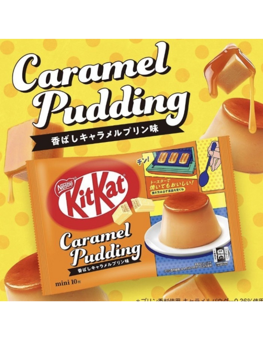 KitKat Caramel Pudding