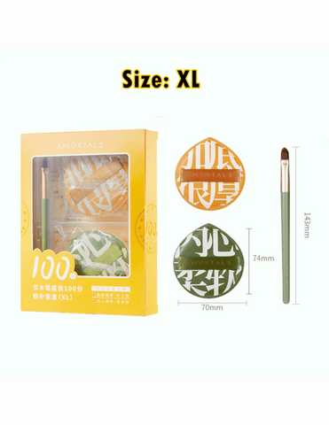 AMORTALS 100 Points Makeup Puff Set - Unique Bunny