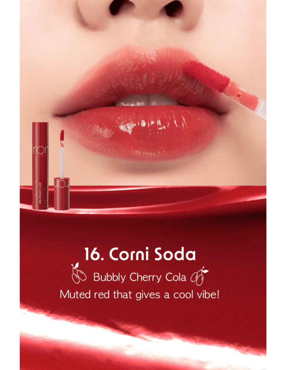 Romand Juicy Lasting Tint Sparkling Series - Unique Bunny