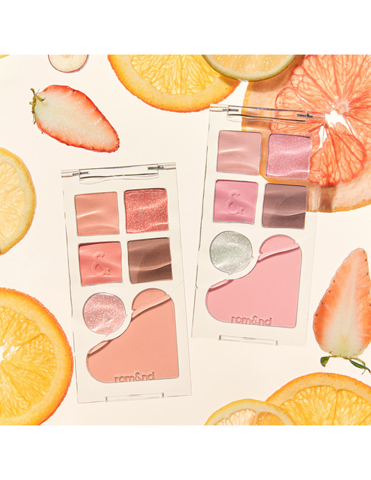 Rom&nd Bare Layer Palette | Bare Apricot
