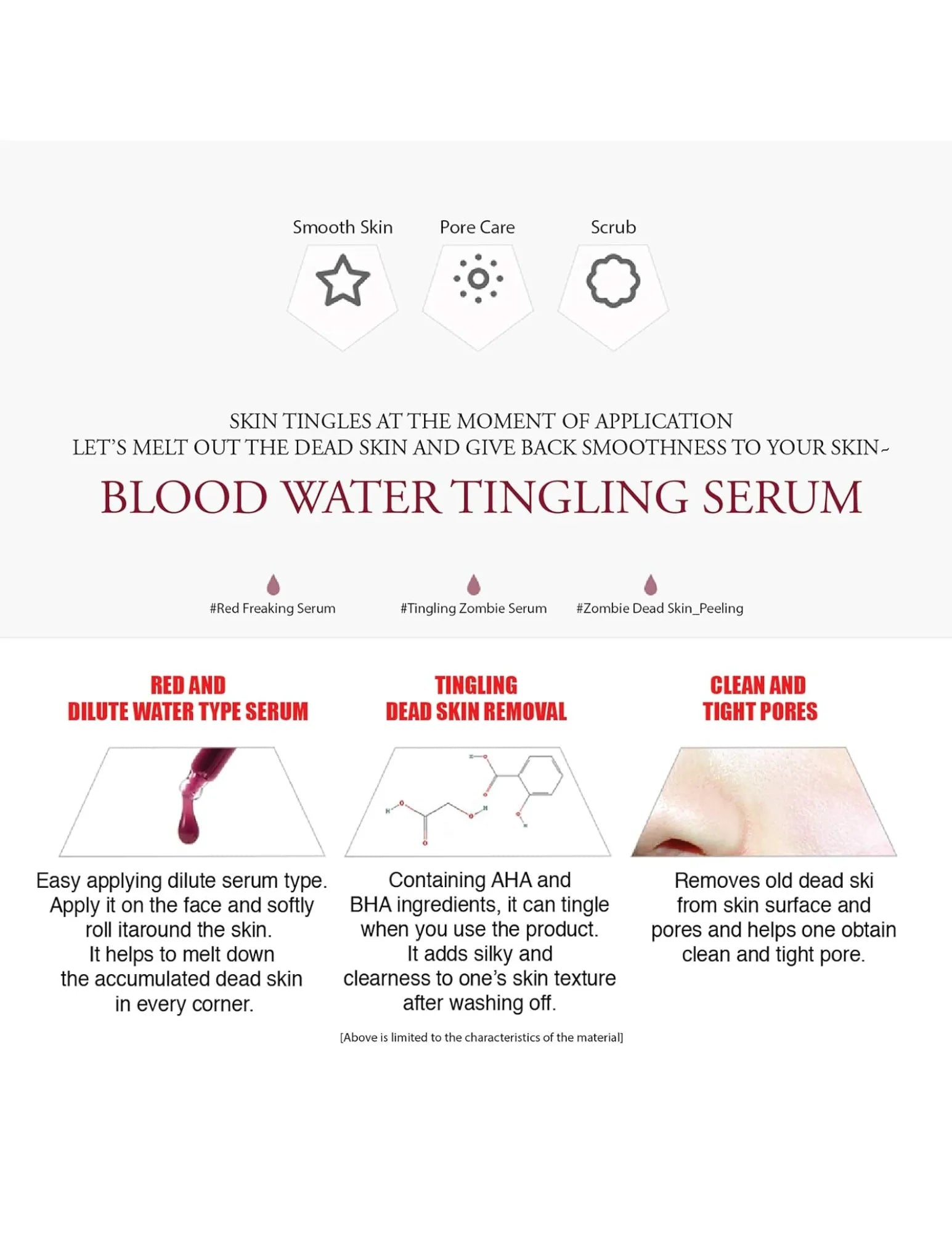 So Natural Red Peel Tingle Serum - Unique Bunny